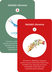 Karty s italskými slovesy – pokročilí